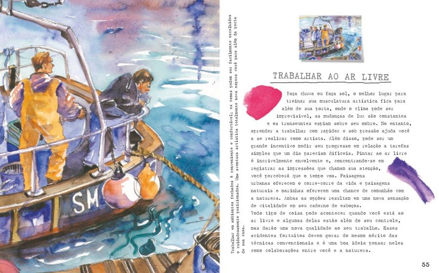 Aquarela na Prática - Materiais, Técnicas e Projetos